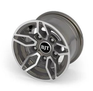 BR-JA OPTION JANTE ALU Anthracite Aluminium Alloy wheels 10" POUR DOUBLE ESSIEUX