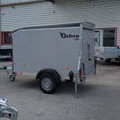 FOURGON C255 255*125*155 1300 KG COMPOSITE GRIS (Debon)