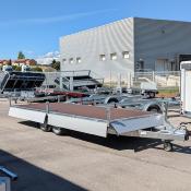 PLATEAU RIDELLE 508*208*30 2 ESSIEUX - 3500 KG PTC (Gaupen)
