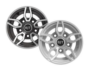 OPTION JANTE ALU Aluminium Alloy wheels 12" POUR DOUBLE ESSIEUX