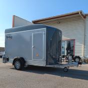 FOURGON C400 GRIS 315*164*201 1300 KG COMPOSITE & POLY + P LATERALE (Debon)