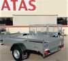 UTILITAIRE 255*153*45 1 ESSIEU - 1500 KG  AVEC  RAMPES (stock uniquement)