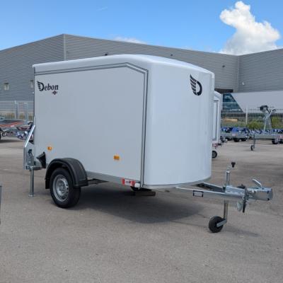 FOURGON C255 255*125*155 750 KG COMPOSITE BLANC NON FREINE (Debon)
