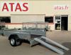 UTILITAIRE 255*153*45 1 ESSIEU - 1500 KG  AVEC  RAMPES (stock uniquement)