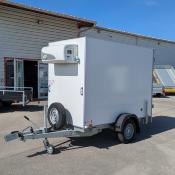 FOURGON FROID POSITIF 250*125*180 1 ESSIEU 1300 KG (Stock uniquement)