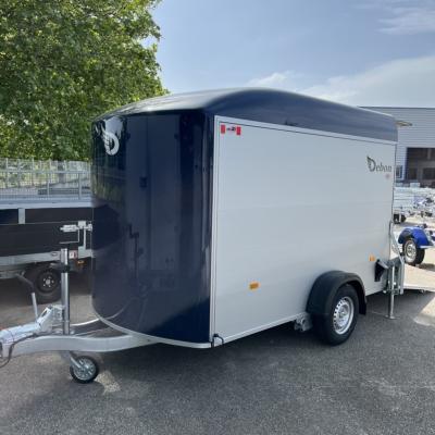 FOURGON C400 320*167*201 1300 KG ALU & POLY NAVY BLUE + P.LATERALE (Debon)