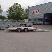 PORTE VOITURE A4 RED 400*200 - 2600 KG PTC BRIAN JAMES (stock uniquement)