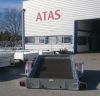PLATEAU BASCULANT 305*170 - 1000 KG FREINE PTC 1 ESSIEU MECANOREM 
