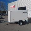 FOURGON C255 255*125*155 750 KG BOIS & POLY BLANC NON FREINE (Debon)