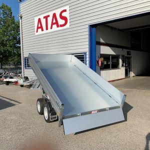 BENNE 306*170 - 2700 KG PTC  2 ESSIEUX -  K1 ELECTRIQUE  SARIS PROMO STOCK UNIQUEMENT