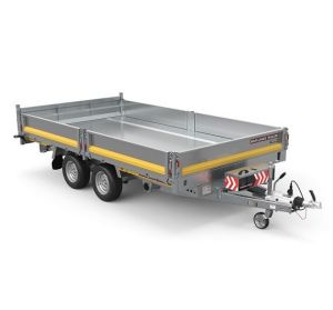 BENNE 360*200 - 3500 KG PTC  2 ESSIEUX -  TIPPER 526 -