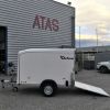 FOURGON 255*125*155 1300 KG C255 V2 BOIS & POLY  BLANC DEBON