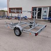 REMORQUE PORTE BARRIERES  PTC 750 KG ECIM