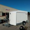 FOURGON 320*167*200 1300 KG C400 BOIS & POLY BLANC +P LATERALE DEBON