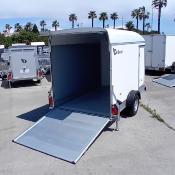 FOURGON C400 320*167*201 1300 KG BOIS & POLY BLANC +P LATERALE