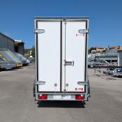 FOURGON FROID POSITIF 250*125*180 1 ESSIEU 1300 KG (Stock uniquement)