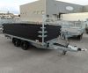 BENNE 356*184 - 3500 KG PTC  2 ESSIEUX - FULL OPTIONS K3 TRI-BENNE SARIS (stock uniquement)