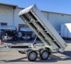 BENNE 306*170 - 2000 KG PTC  2 ESSIEUX -  K1 POMPE ELECTRIQUE RAMPES BEQUILLE  PROMO STOCK UNIQUEMEN