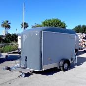 FOURGON C300 GRIS 300*155*190 1300KG BOIS & POLY +P.LATERALE