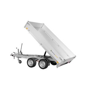 BENNE 276*150 - 2000 KG PTC  2 ESSIEUX -  K1 POMPE MANUELLE SARIS