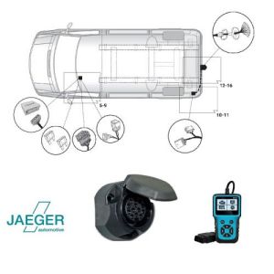 21040538 FAISCEAU 13 PLOTS MERCEDES SPRINTER VS 30 (W907 / W910) + PASSAGE VALISE