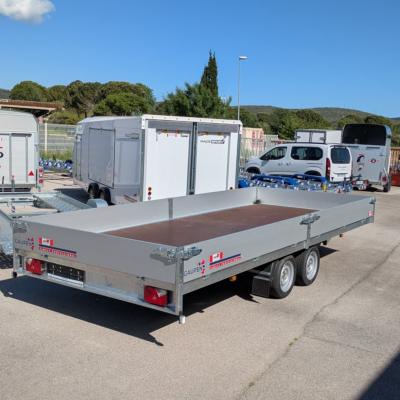 PLATEAU RIDELLE 508*208*30 2 ESSIEUX - 3500 KG PTC (Gaupen)