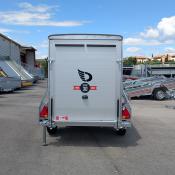 FOURGON C255 255*125*155 PORTE LATERALE 1300 KG COMPOSITE BLANC (Debon)