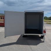 FOURGON C255 255*125*155 750 KG COMPOSITE BLANC NON FREINE (Debon)