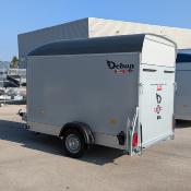 FOURGON C400 GRIS 315*164*201 1300 KG COMPOSITE & POLY + P LATERALE (Debon)